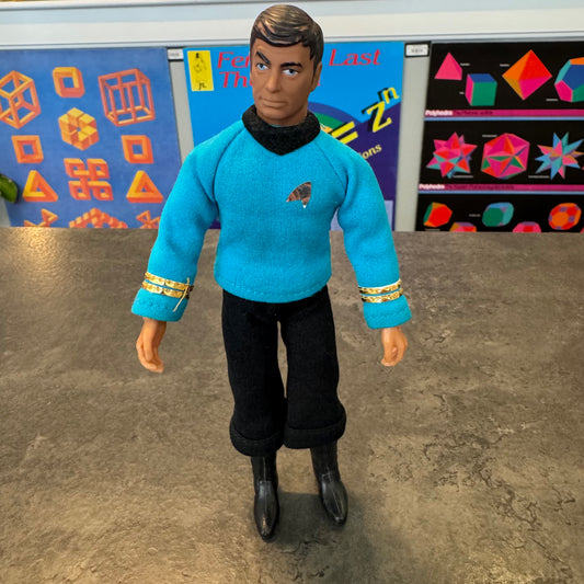 Vintage 1974 Mego Star Trek McCoy 8" Action Figure (Type 2 Plastic Joints)