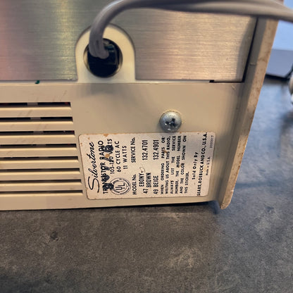 Sears Silvertone Radio Model No. 49