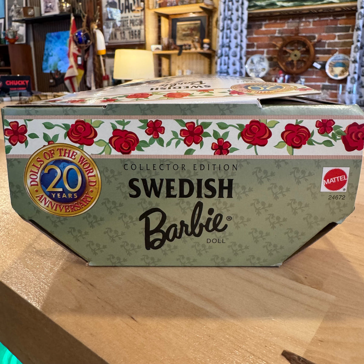 Swedish Barbie Mattel No. 24672