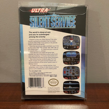 Silent Service NES Game Complete