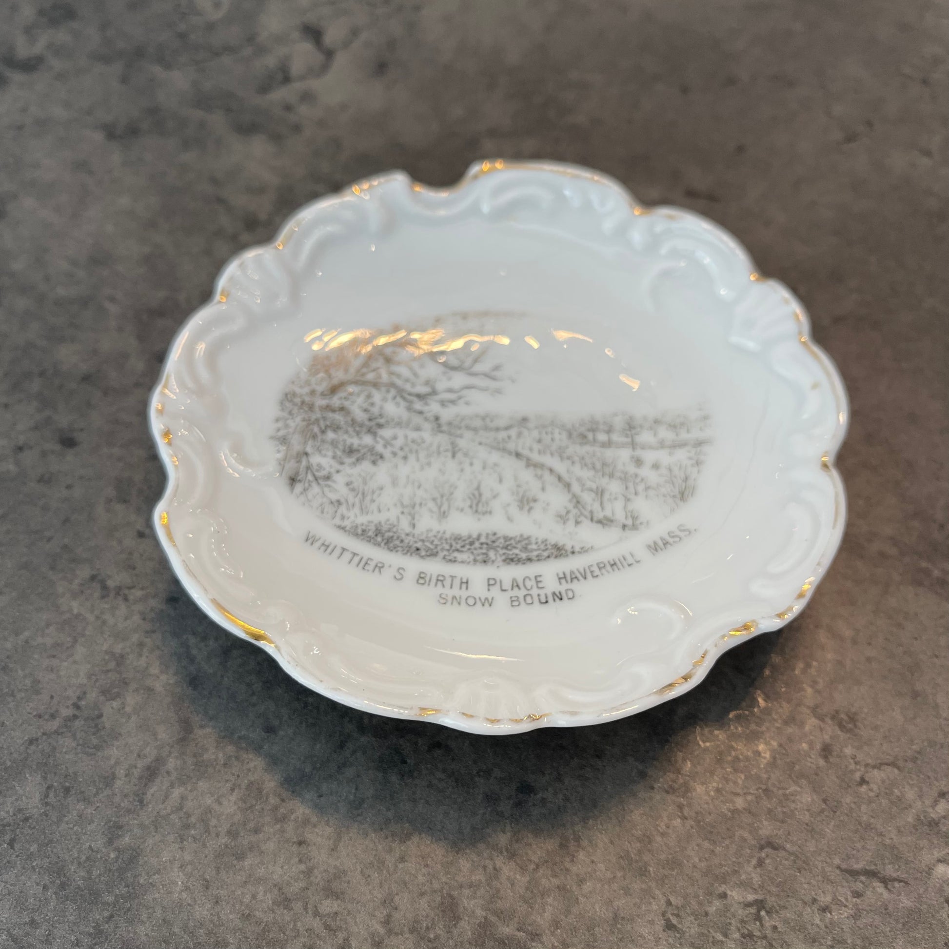 Haverhill Souvenir Trinket Dish