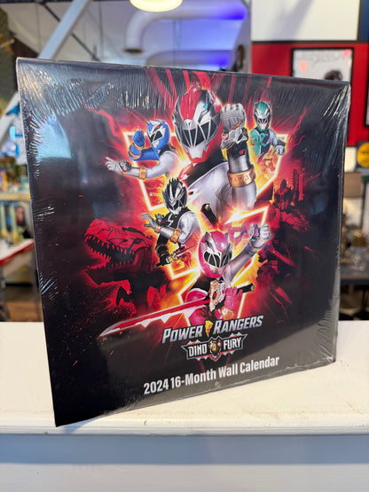 Power Rangers Dino Fury Calendar 2024