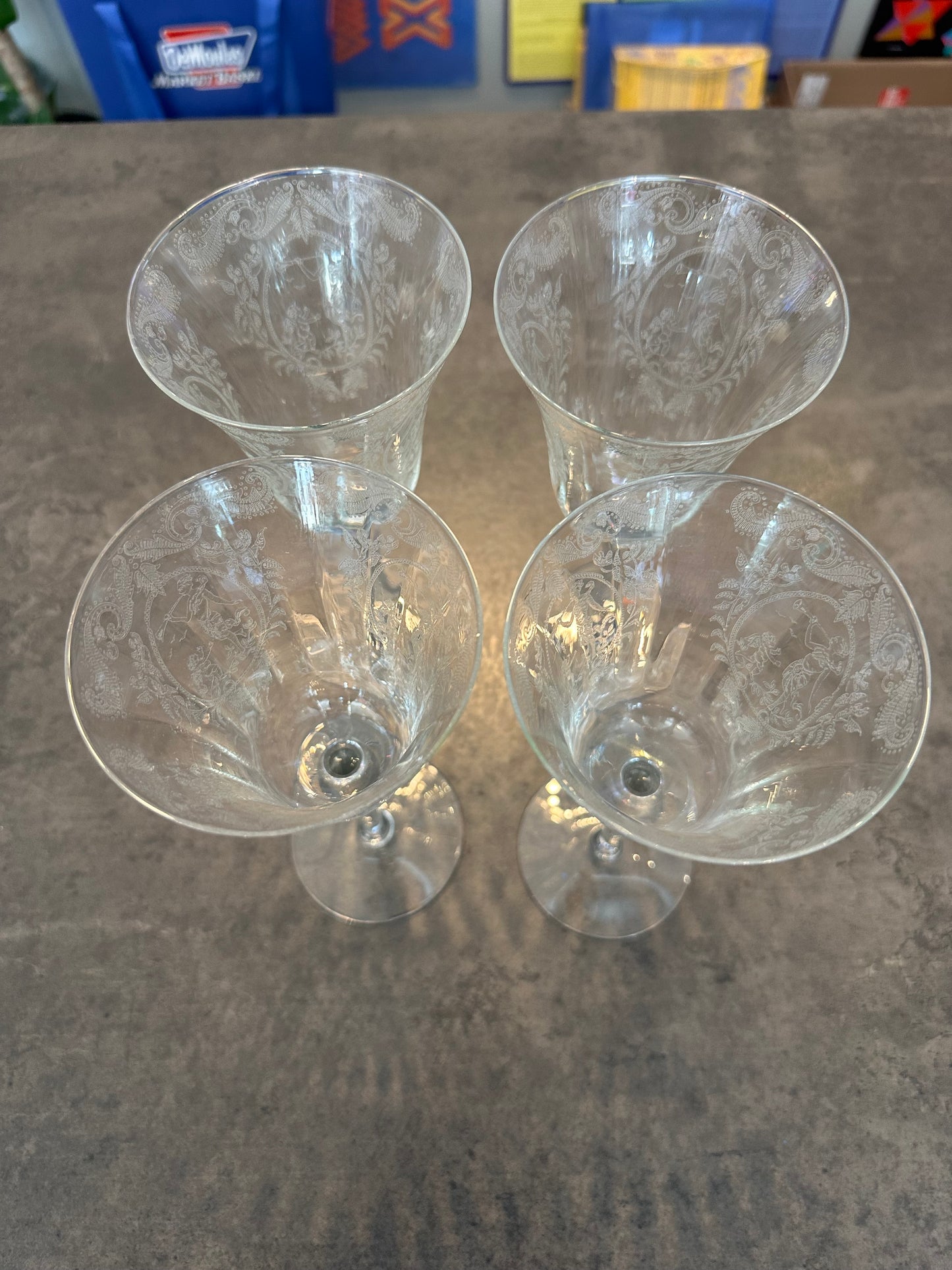 Set of 4 Wine Glasses