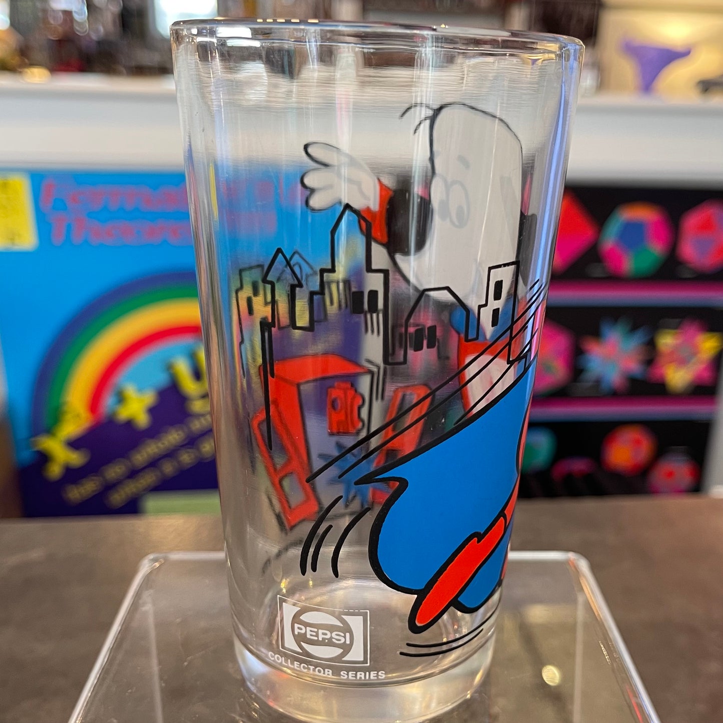 Underdog Pepsi Glass