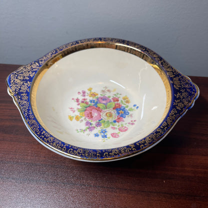 Set of 4 Blue Aristocratic Bowls