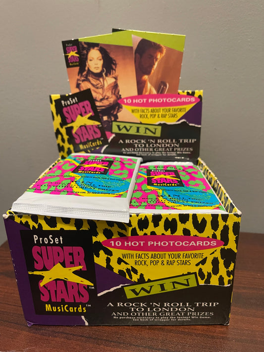 Super Stars Pro Set Trading Cards