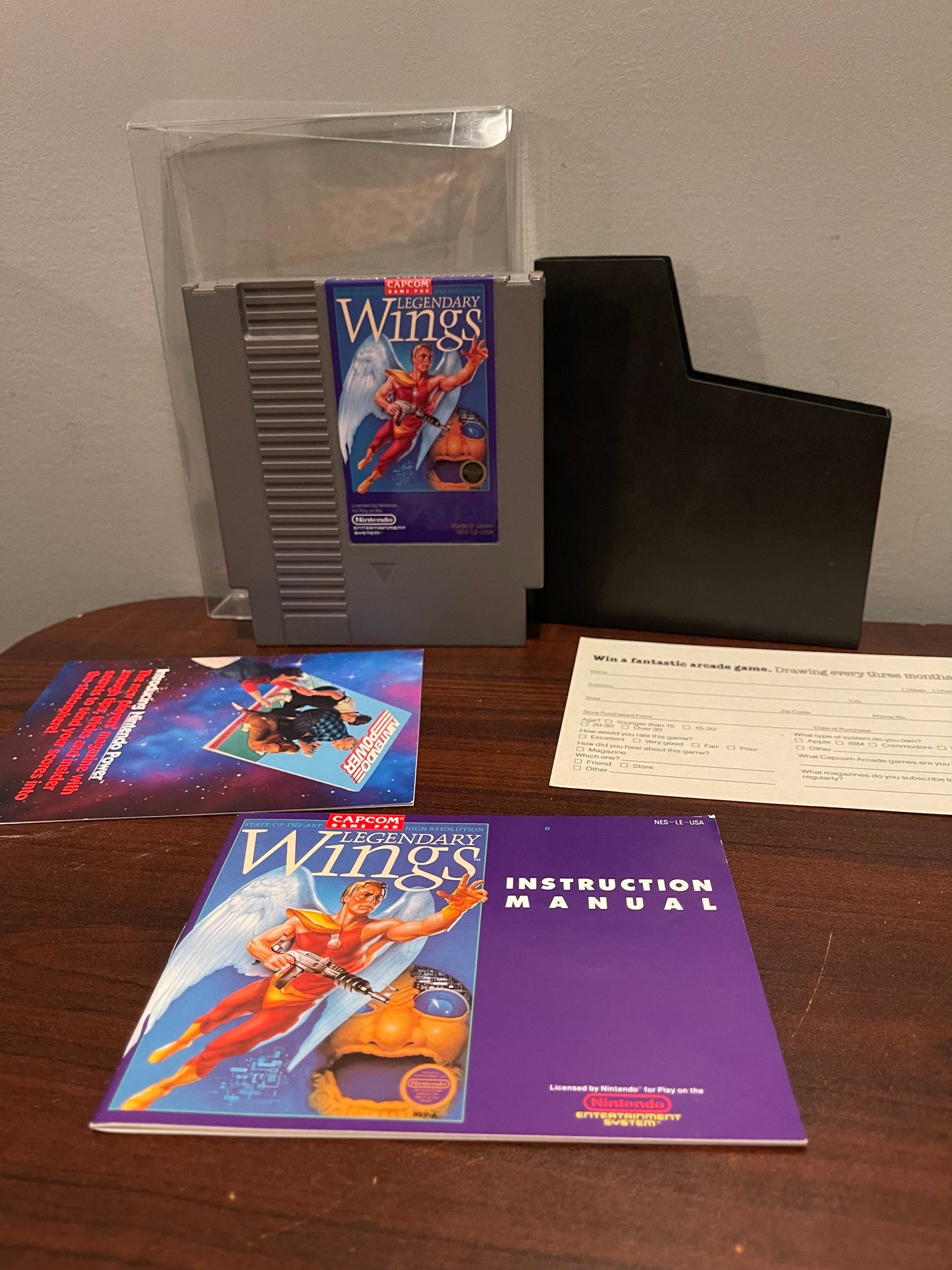 Legendary Wings NES Game Complete
