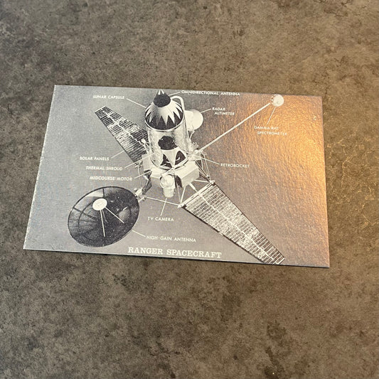 NASA Ranger Space Craft Arcade Card