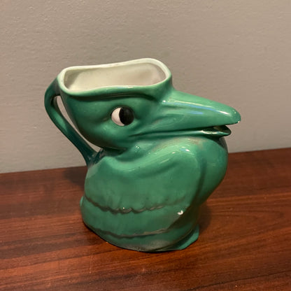 Green Pelican Pitcher