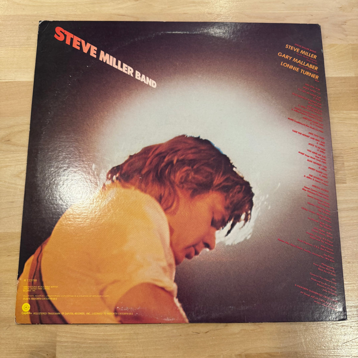 Steve Miller Band - Fly Like An Eagle Vinyl