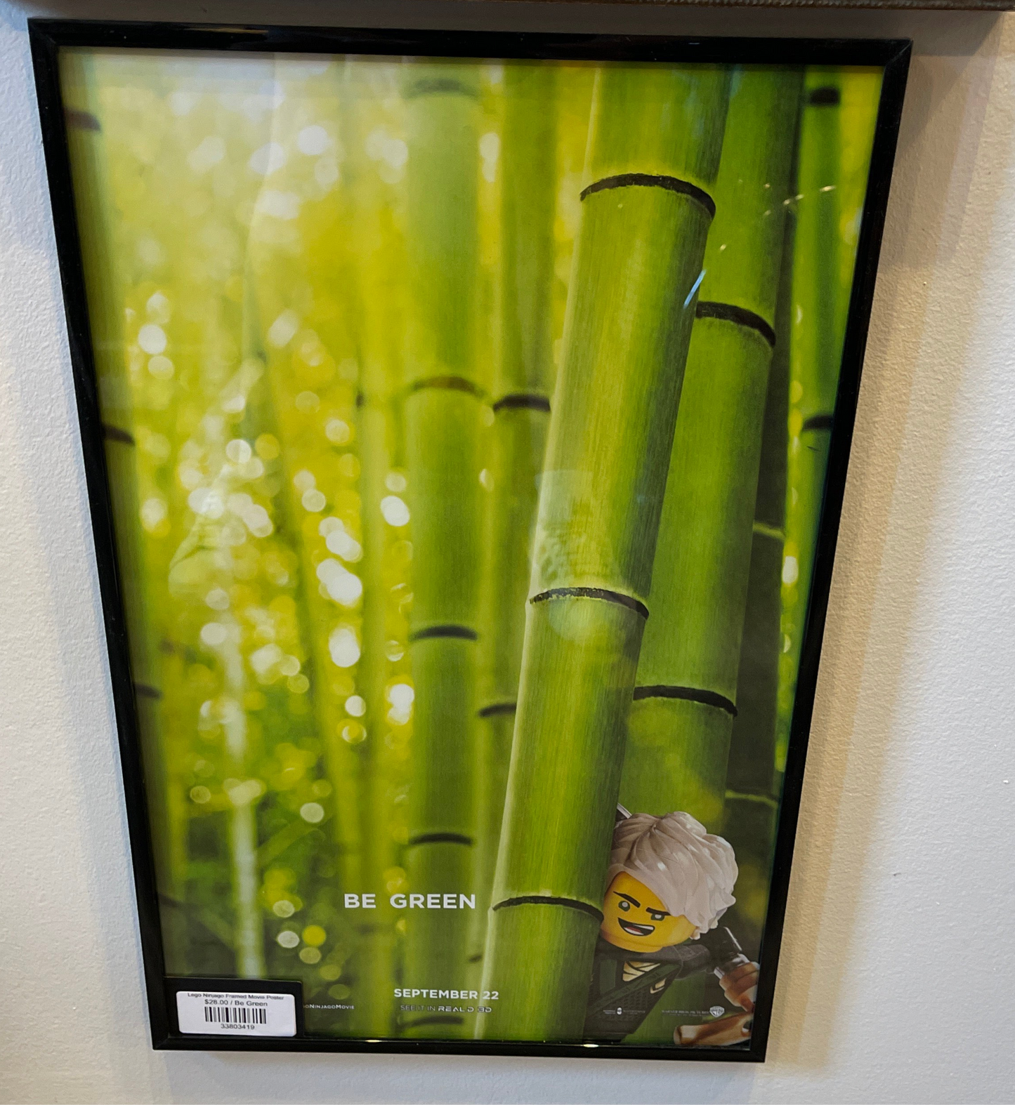 Lego Ninjago Framed Movie Poster