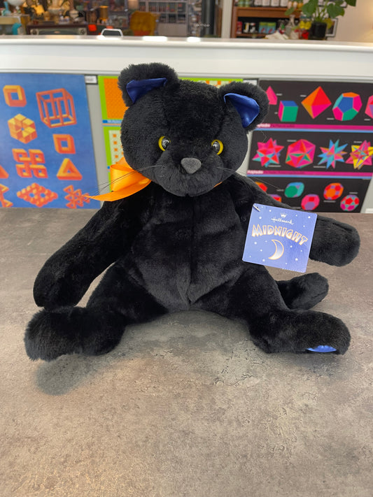 Vintage Hallmark Midnight Cat Plush