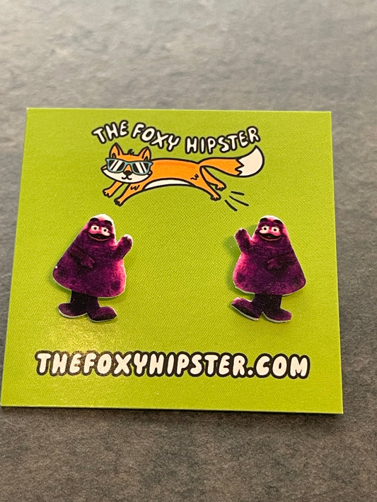 Grimace Earrings