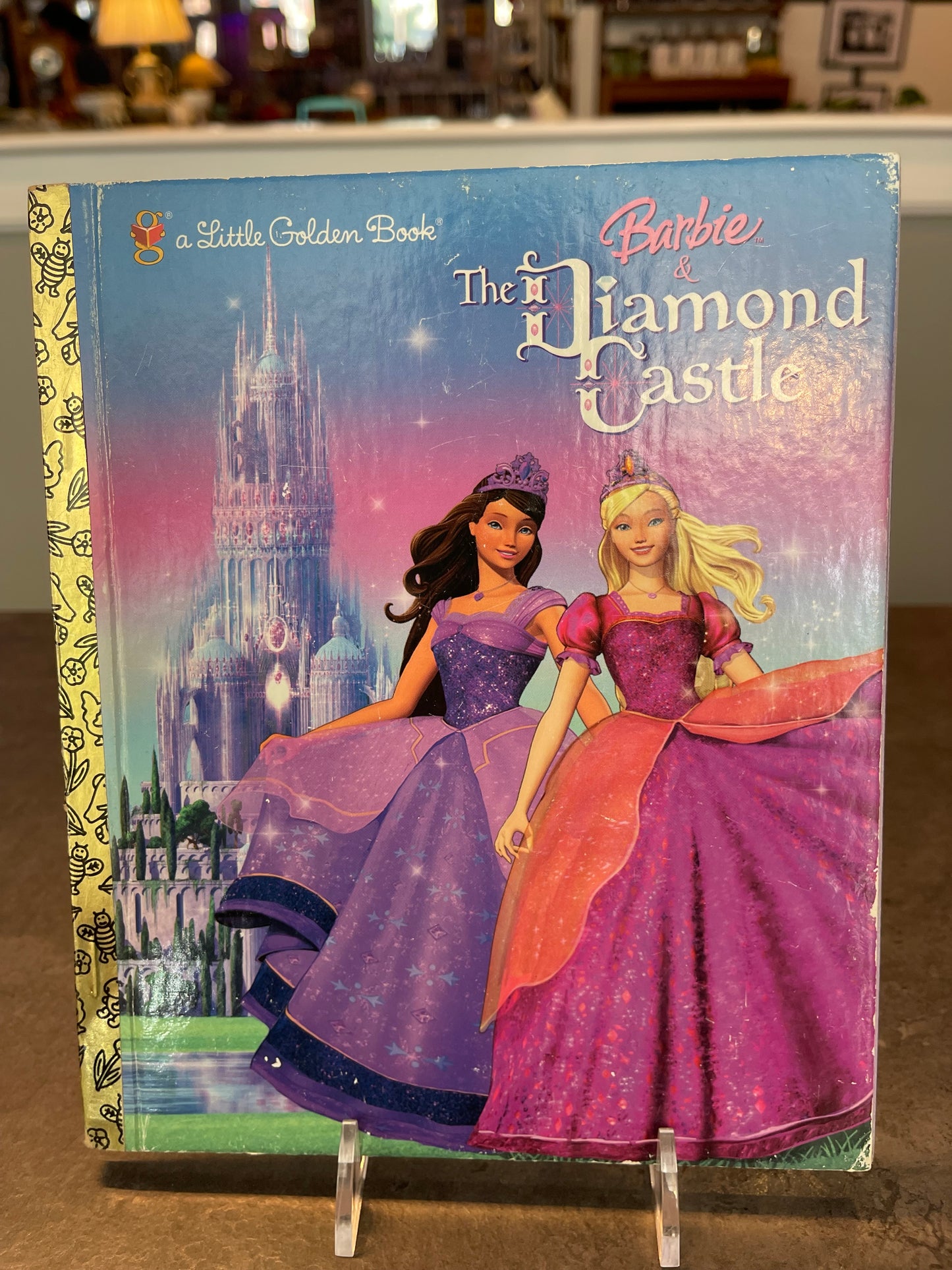 Little Golden Book "Barbie and the Diamond Castle”