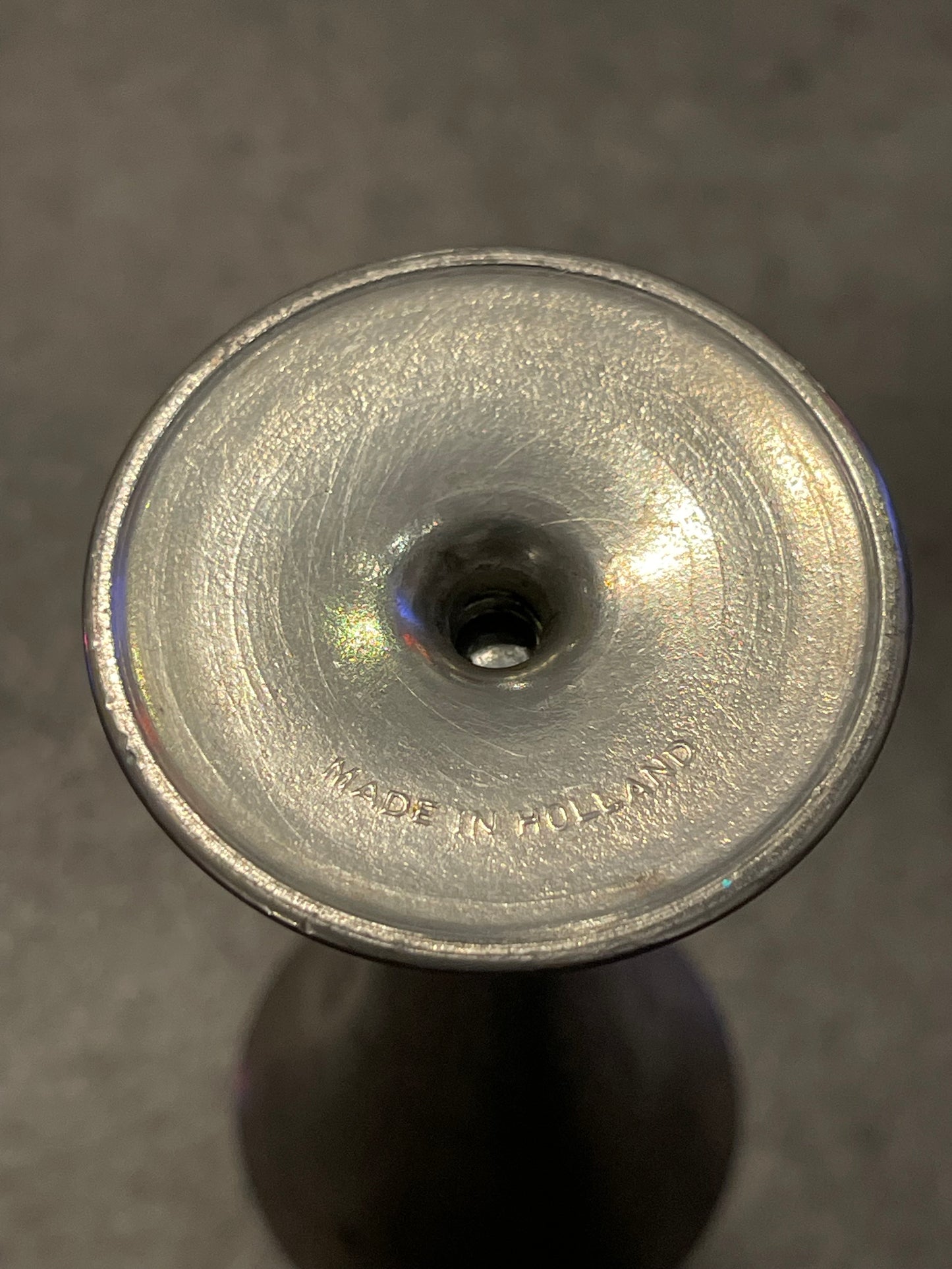 Pewter Bud Vase