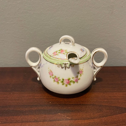 Nippon Covered Bowl with Spoon