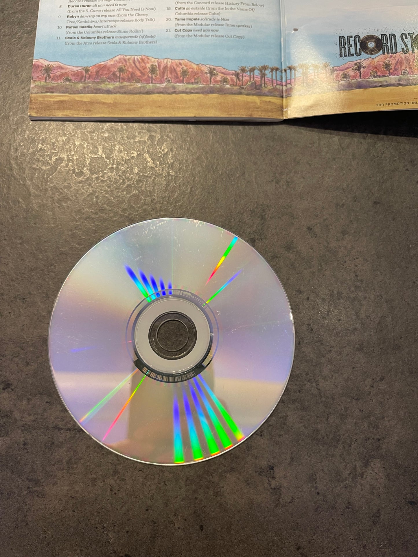 2011 Coachella CD and Booklet