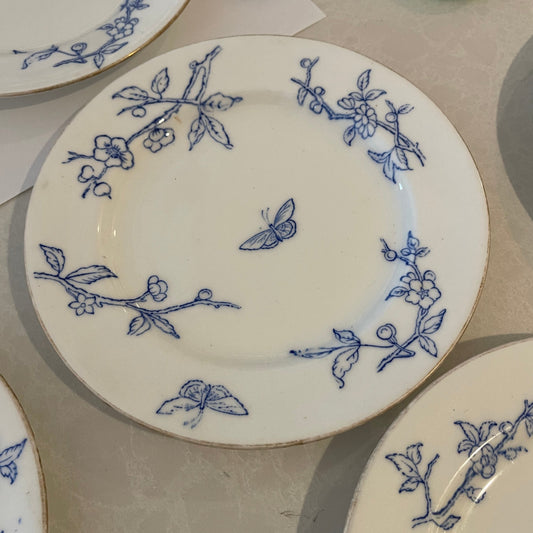 Set of 6 Grainger and Co Worcester Dessert Plates