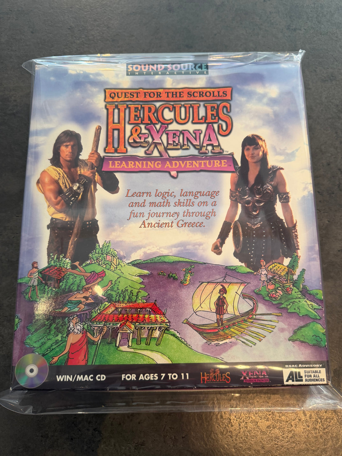 Quest for the Scrolls - Hercules & Xena Learning Adventure