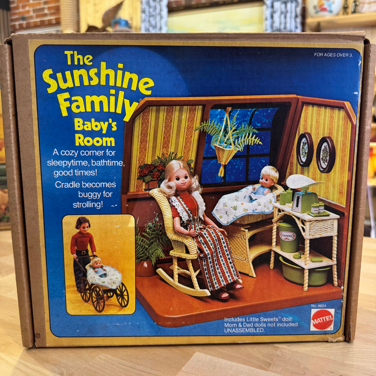 Mattel The Sunshine Family Baby's Room Sealed No. 9804