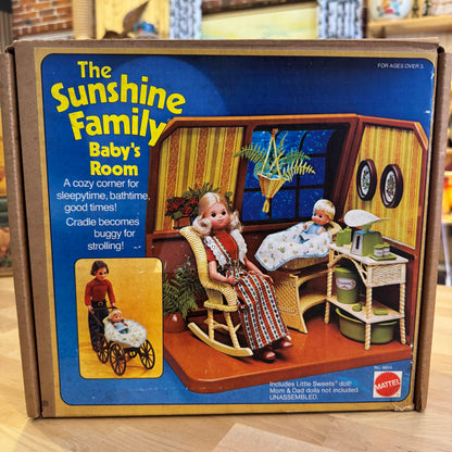 Mattel The Sunshine Family Baby's Room Sealed No. 9804