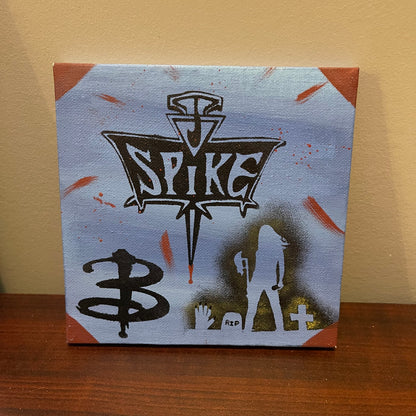 Buffy Spike Canvas