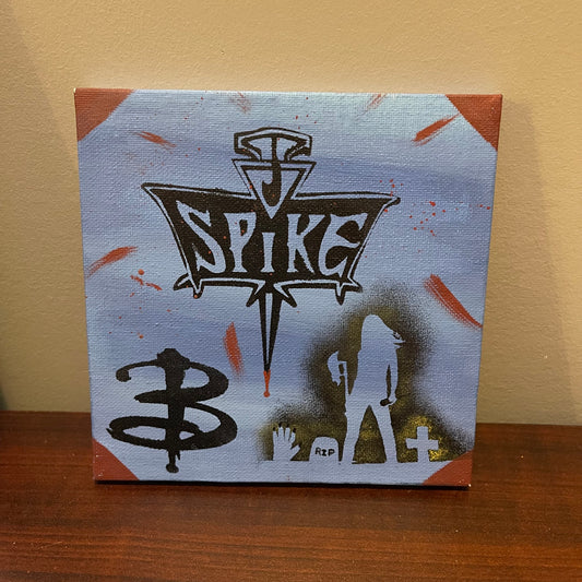 Buffy Spike Canvas