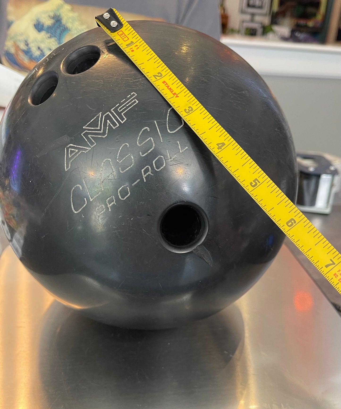 AMF Three Dot Vintage Bowling Ball
