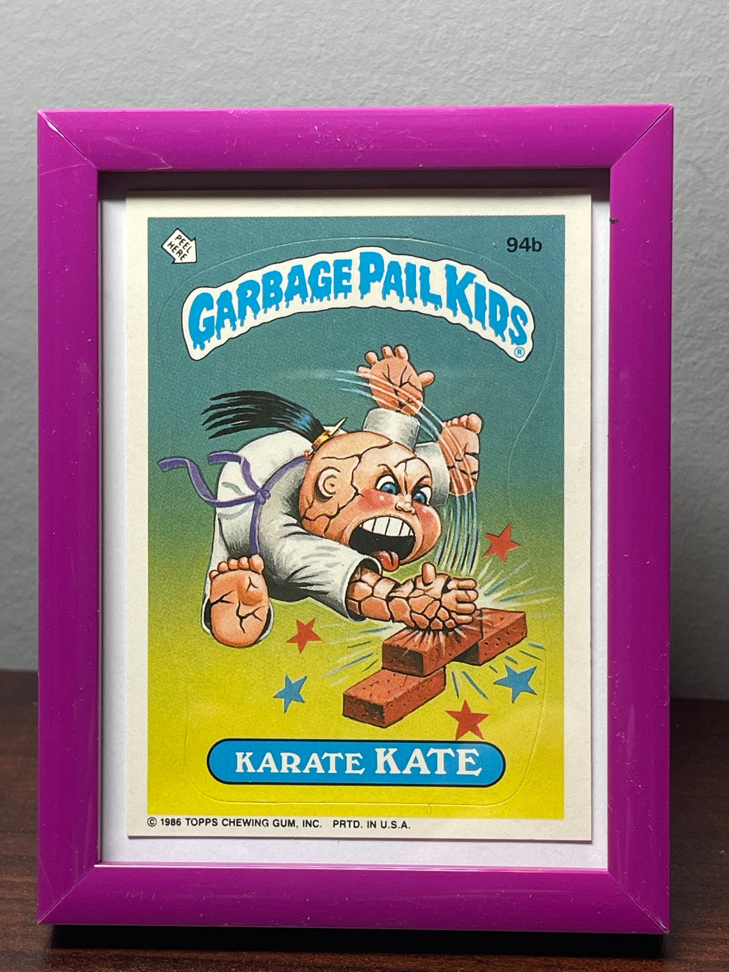 Framed GPK Cards
