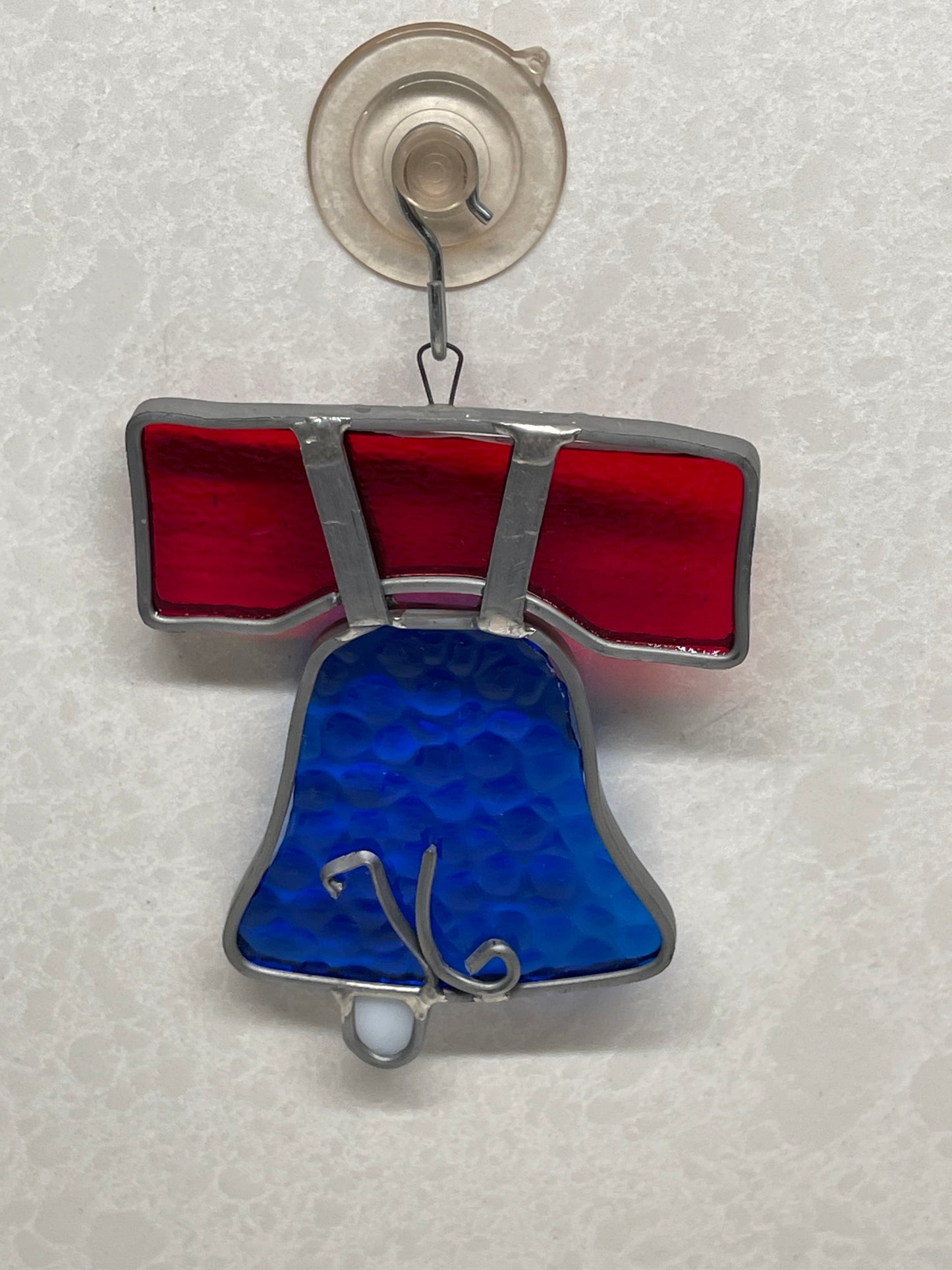 Stained Glass Liberty Bell Sun-catcher