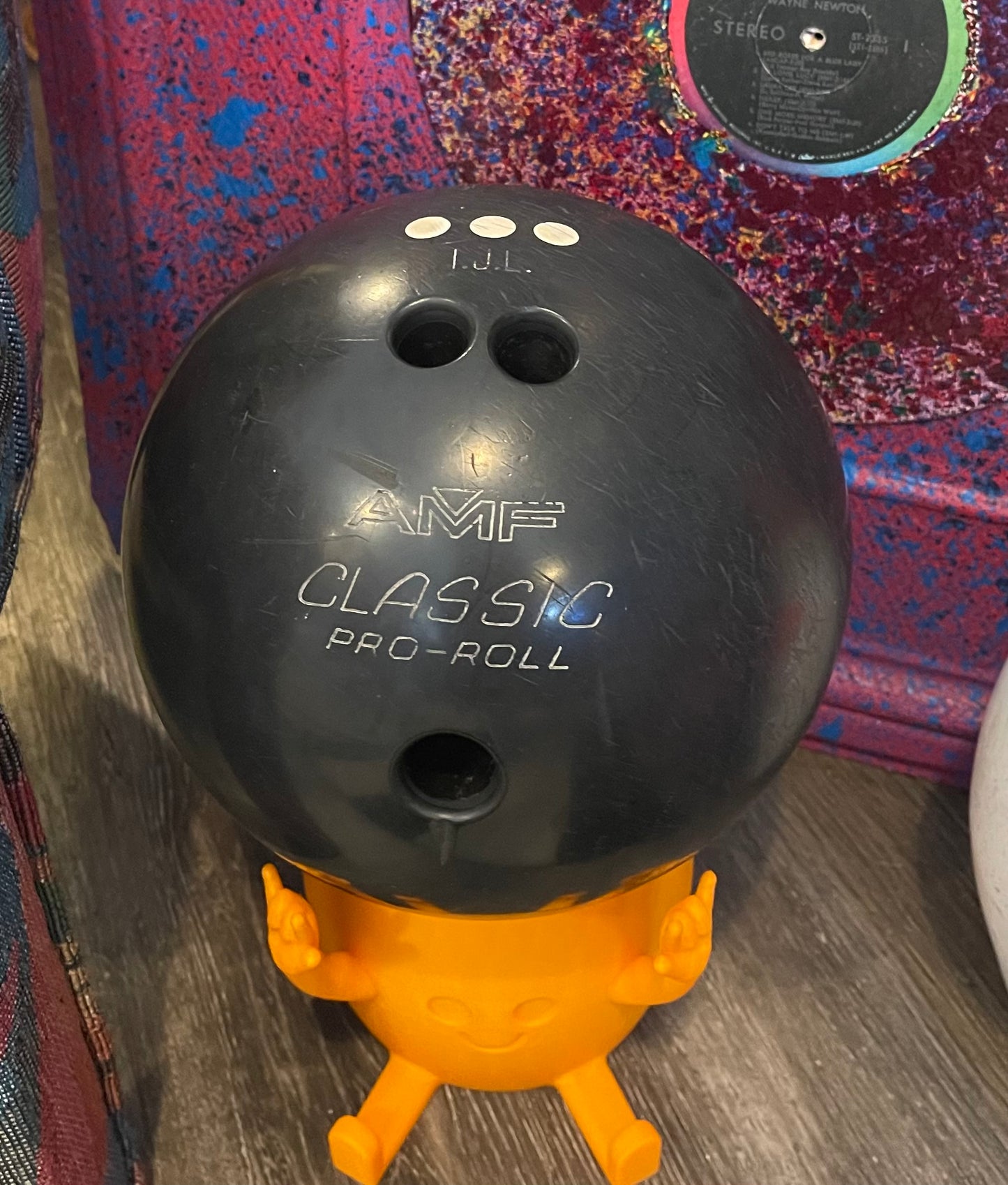 AMF Three Dot Vintage Bowling Ball