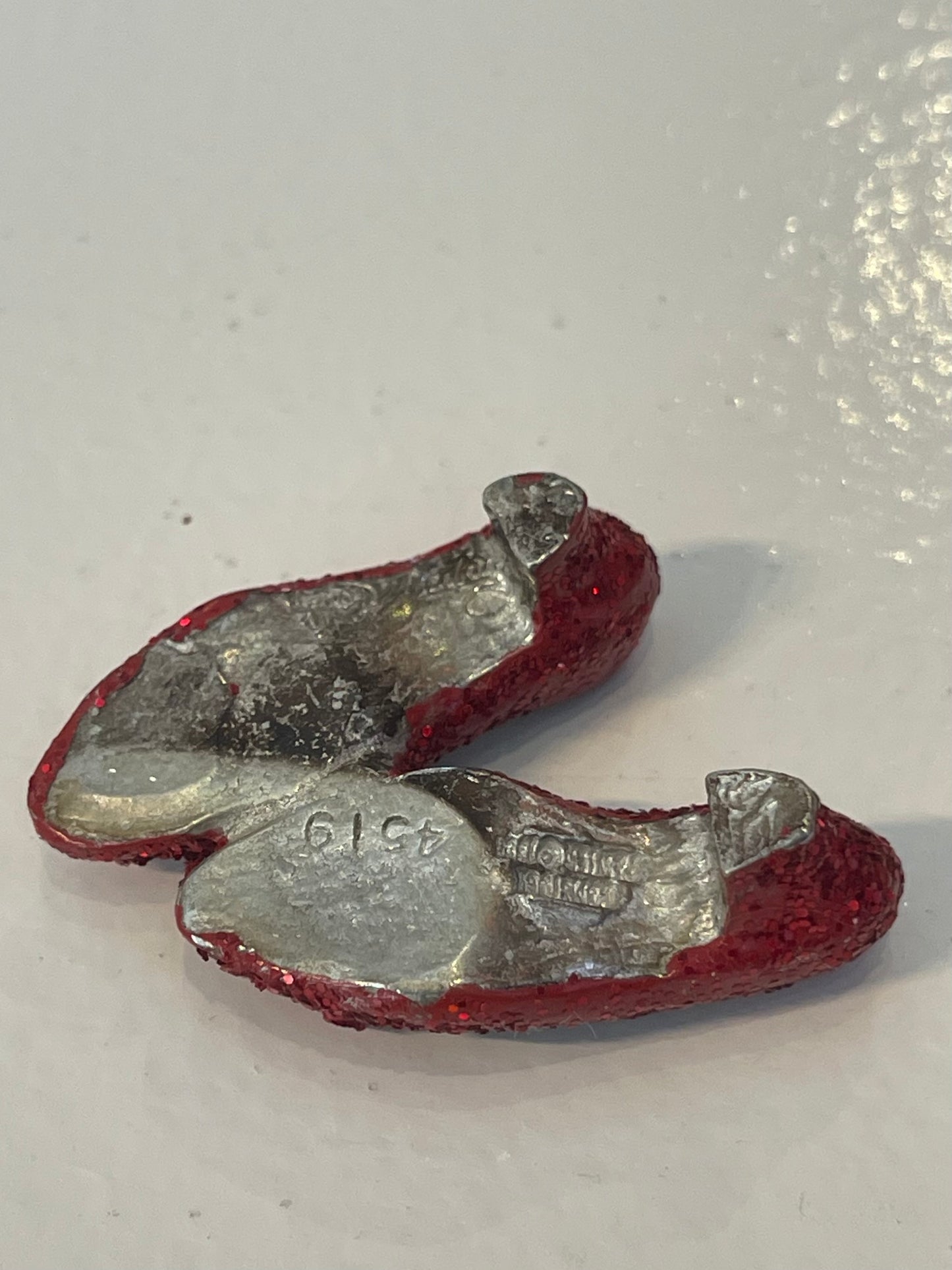 Comstock Pewter Ruby Slippers