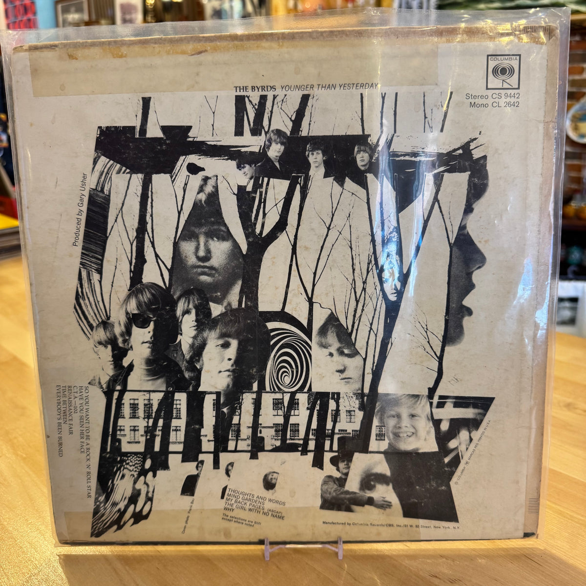 The Byrds 'Younger Than Yesterday' (MONO) Vinyl