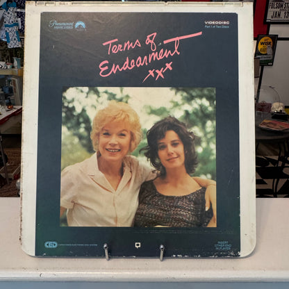 Terms of Endearment CED Video Disc 1 and 2