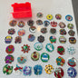 Set of 45 Die Cut Milk Caps/Pogs