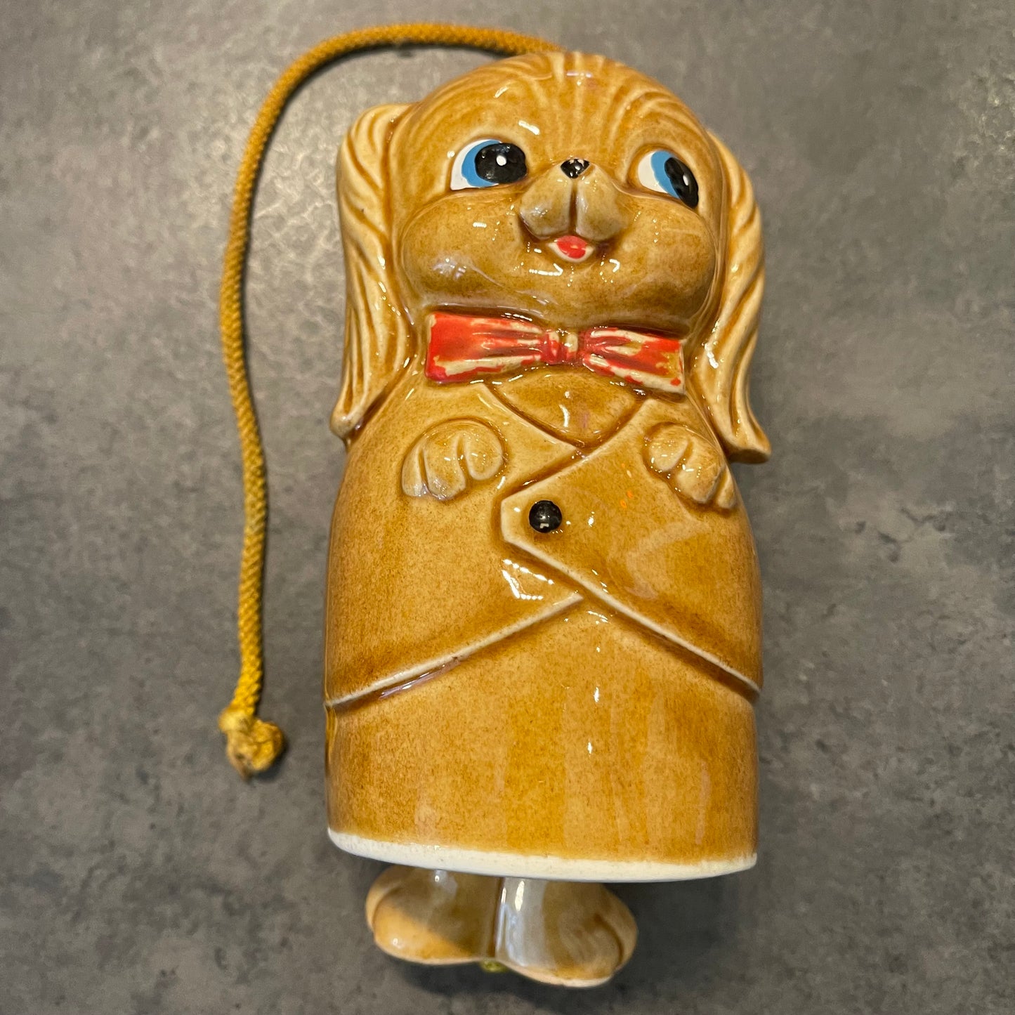 Ceramic Puppy Bell