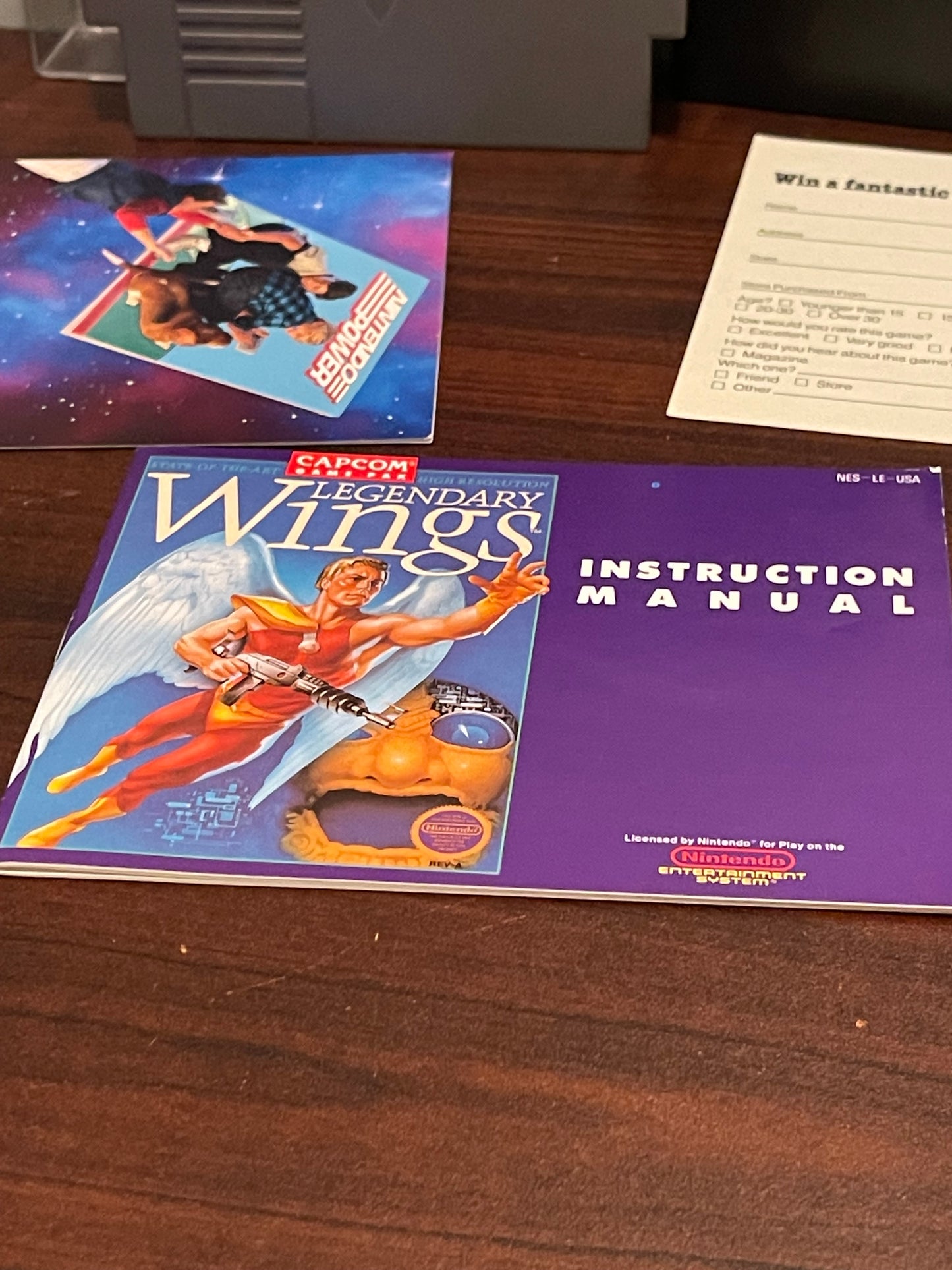 Legendary Wings NES Game Complete