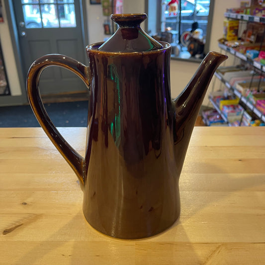 Brown Glaze Ceramic Teapot