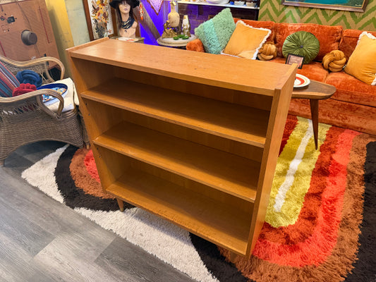 1960s Mid Century Open Bookcase