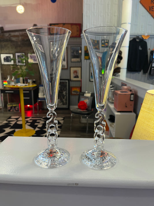Millennium Champagne Flutes