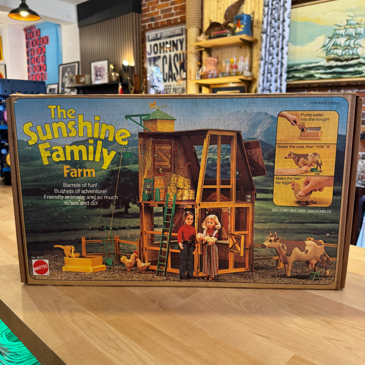 Mattel The Sunshine Family Farm In Box No. 9833