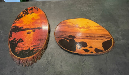 Wood Slab Photo Prints