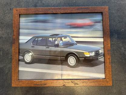 Saab 9000 Original Brochure Centerfold
