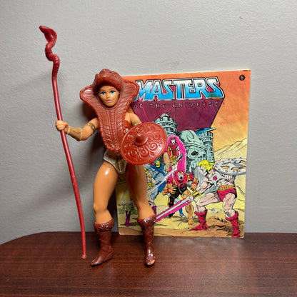 MOTU 1981 Teela Complete with Mini Comic
