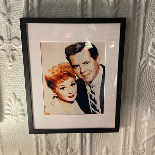 Lucy and Ricky Framed Photo Print