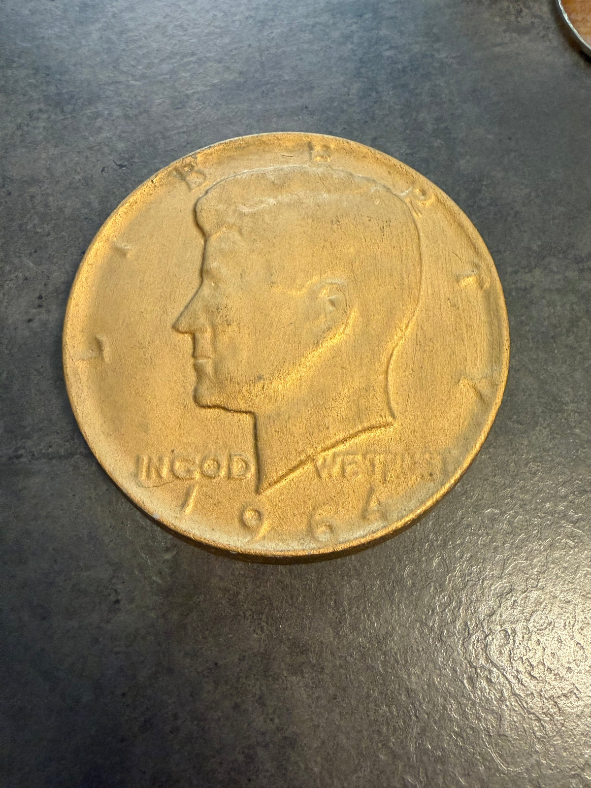 JFK Coin Kennedy Coin Wall Decor