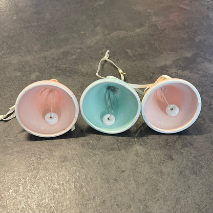 Pastel Ceramic Bells