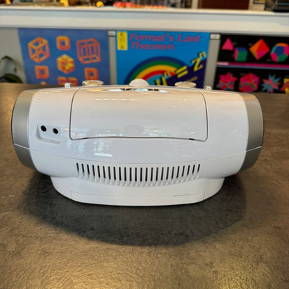 RCA CD Boombox RCD331-WH Portable CD Player & AM/FM Radio (White) - Tested & Working