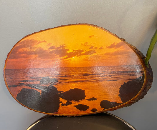 Wood Slab Photo Prints