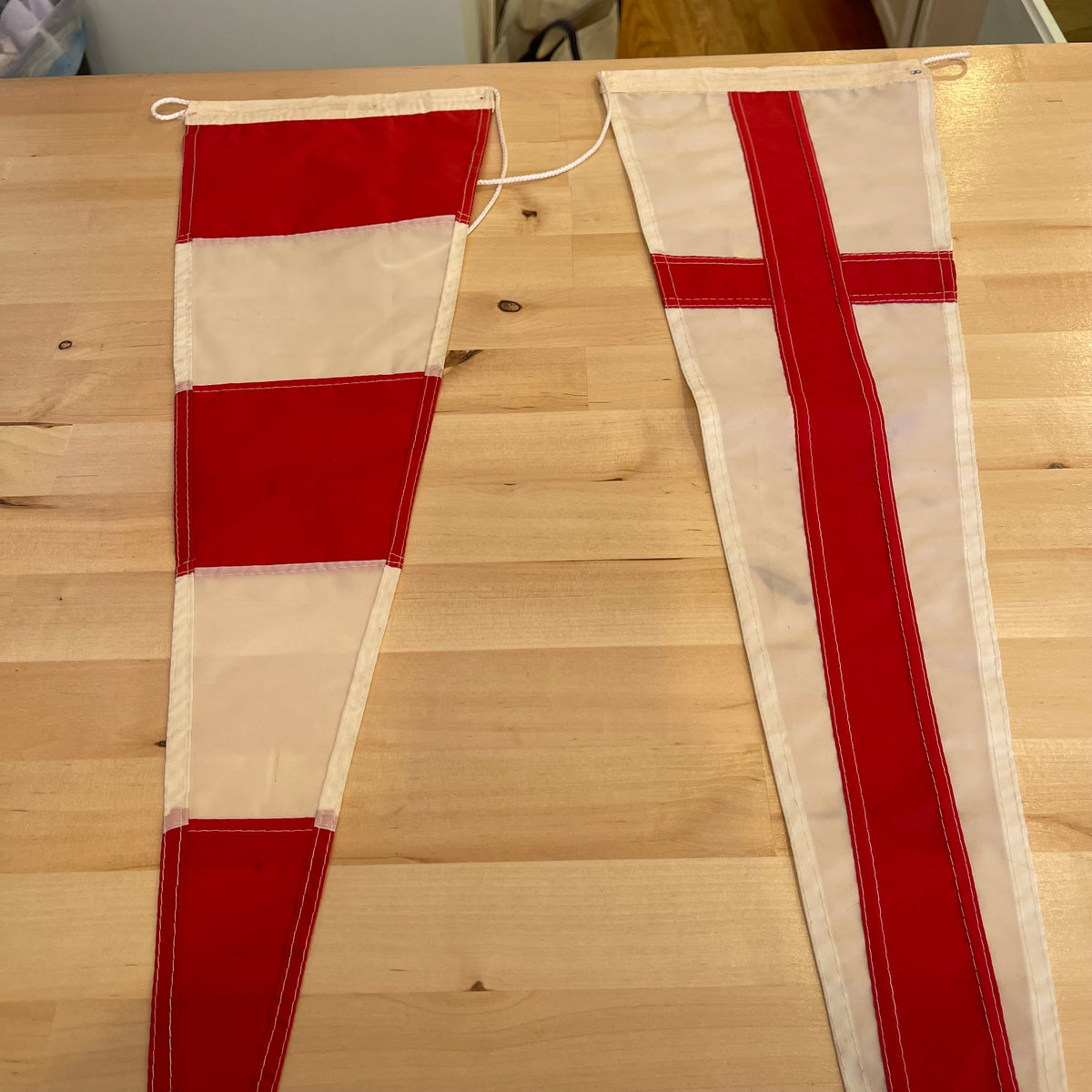 Marine Signal Flags 8 and 0